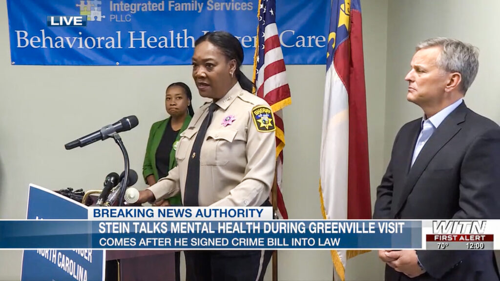 Gov. Stein touring Greenville mental health agency